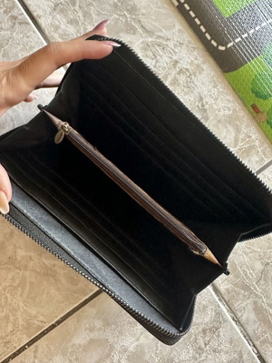 Rectangular wallet black, like new