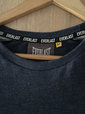 Everlast T-shirt καινούργιο, μέγεθος medium, γκρι και μπλε
