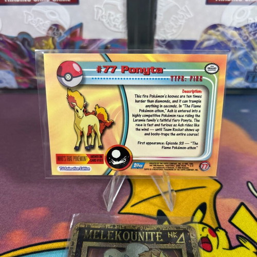 Pokemon Card Blue Topps Ponyta TV -  6,00 - Vendora.cy