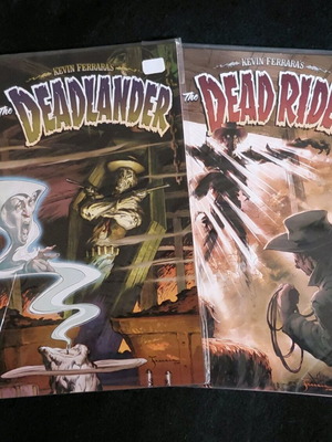 Deadlander and Deadrider comics like new, set of 2 issues
