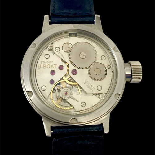 U-BOAT Huge mechanical watch used with 50mm luminous dial