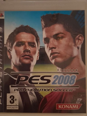 Pro Evolution Soccer 2008 PS3 game used, sports