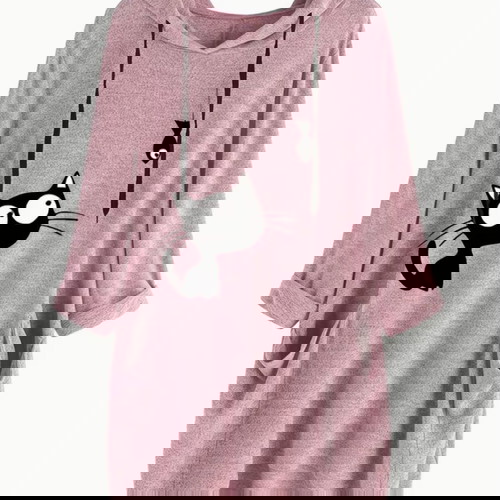 Hoodie с котешки дизайн нов, размер 3XL