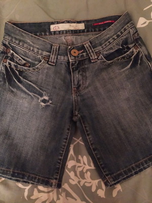 Jean Bermuda Eva Moritz No 26 like new, size S, blue
