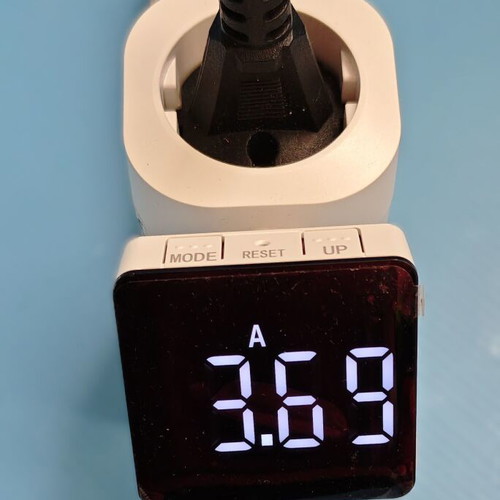 Electricity Meter with LCD Screen 16A 3680W New, pack of 2