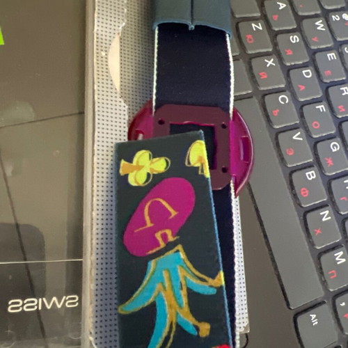 Swatch Pop Alice PWK165 watch new vintage 1992, purple and pink