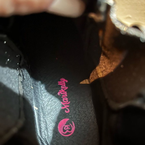Children's boots size 32 like new, black