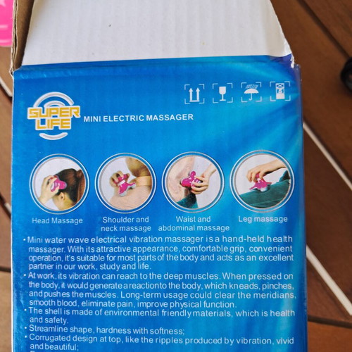 Mini Electric Massager Super Life XF-69 rechargeable USB new