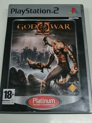 God of War II Platinum παιχνίδι PlayStation 2 μεταχειρισμένο, ελληνικό