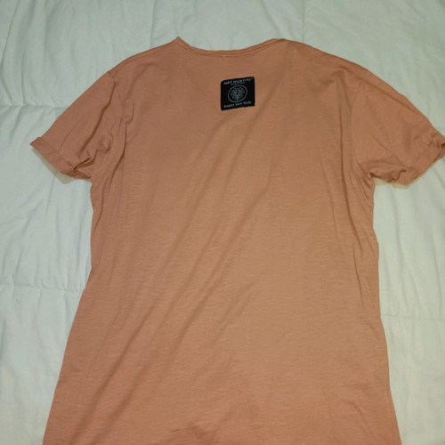 Men's short-sleeve t-shirt used, size M, orange