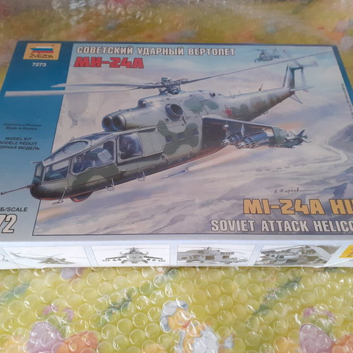 Soviet Attack Helicopter Mi-24A Hind Model Kit 1/72 new