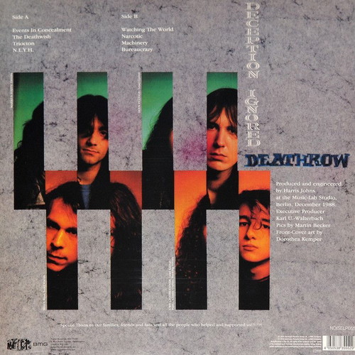 Deathrow Deception Ignored 2018 Limited Edition Silver Vinyl LP new