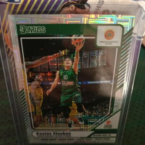 Kostas Sloukas Panathinaikos Basketball Card 12/275 new