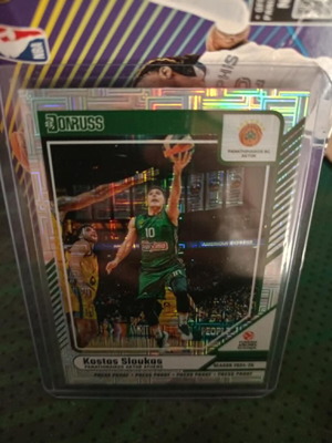 Kostas Sloukas Panathinaikos Basketball Card 12/275 new
