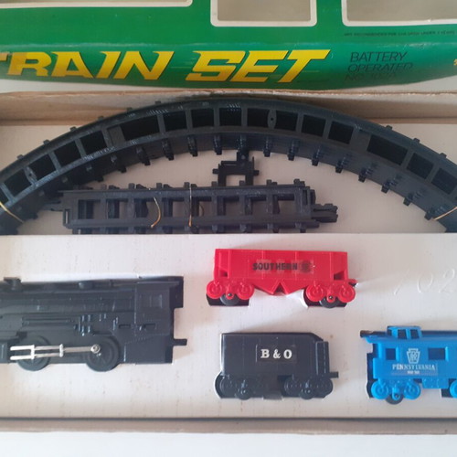 Train set Hong Kong, battery operated