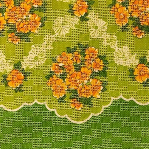 Two pique bedspreads for double bed, 200x177 cm, printed