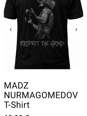 Madz Nurmagomedov T-shirt new, cotton