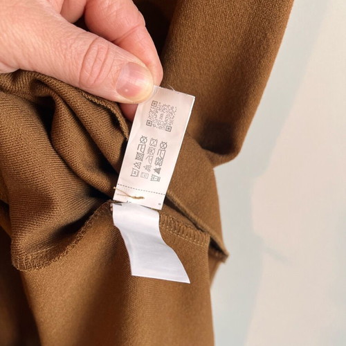 Zara dress size L brown like new