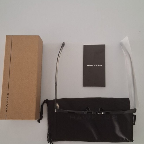 Hawkers Boujee Black Iron Eco sunglasses new with polarized lenses