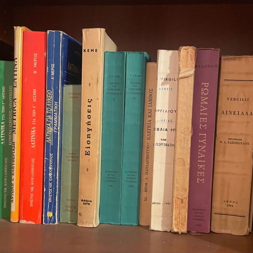 Literary, school, and dictionary books used, good condition