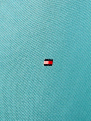 Tommy Hilfiger men's polo shirt turquoise L