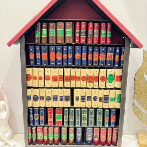 Deagostini miniature book collection with 83 books like new