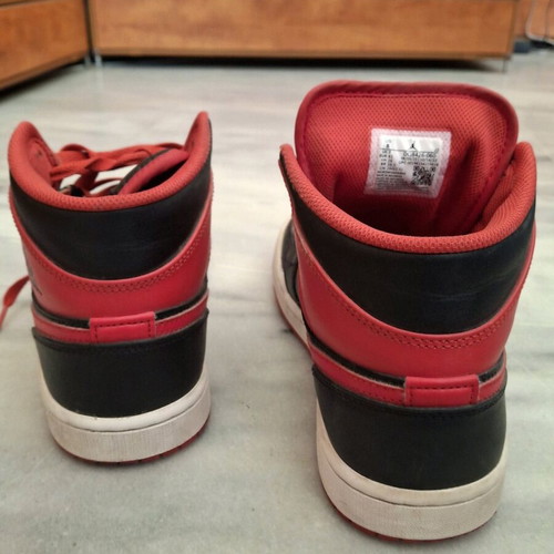 Nike Jordan athletic shoes like new, size 41, red