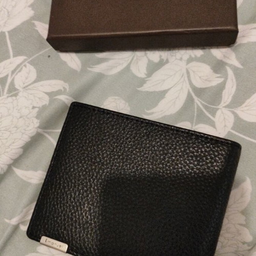 Emanuel Ungaro men's wallet black new