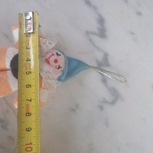 Two cloth clown dolls new