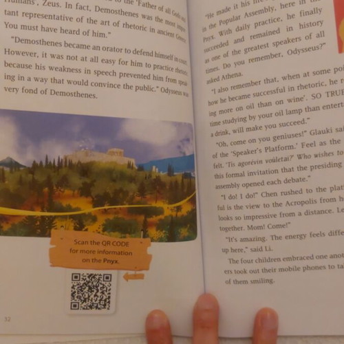 Wisdom Tour – Book 1: Athens children's book like new in English