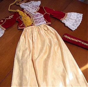 Παιδική- νηπιακή παραδοσιακή Φορεσιά χειροποίητη μικρό μέγεθος