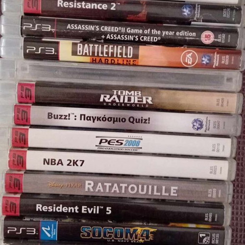PlayStation 3 games bundle and individual titles like new