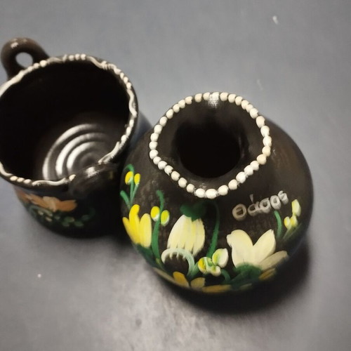 Decorative clay items used from Thasos, set of 2 pieces