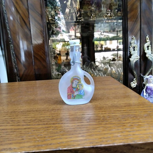 Holy Water Storage Bottle new with Virgin Mary image