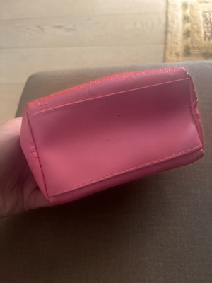 Make up bag Lierac used, pink color