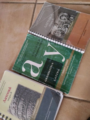 Latin textbooks grade 3 high school used pack of 3 books