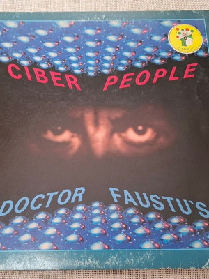 Ciber People Doctor Faustu's 12' βινύλιο μεταχειρισμένο, ηλεκτρονική