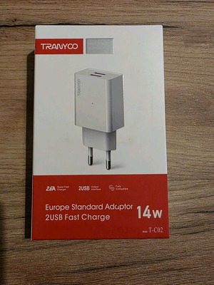Charger με 2 usb ports 14 watt καινούργιο