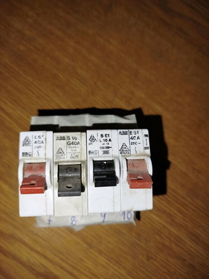 ABB Automatic Circuit Breaker Used and Functional