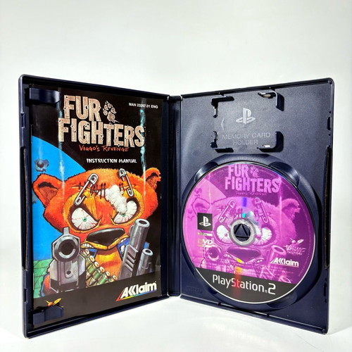 Fur Fighters Viggo’s Revenge PS2 game used, complete with manual