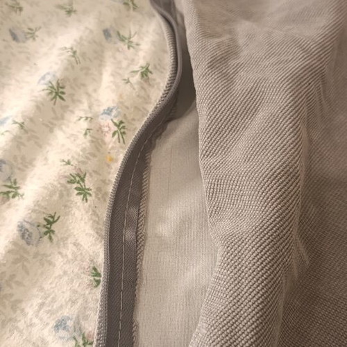 Pillowcase with zipper 58x58 like new