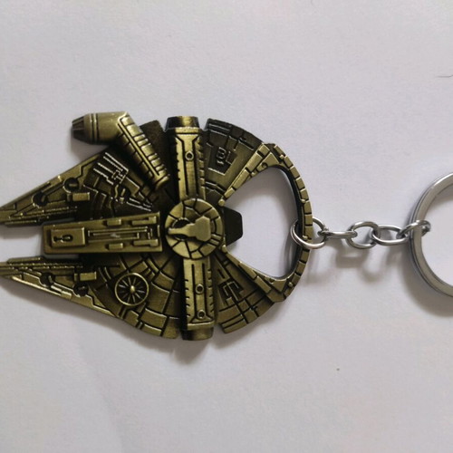 Millennium Falcon keychain bottle opener new