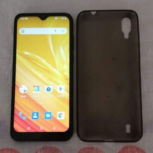 Blackview A60 1/16GB like new with Android 8.1 Go and silicone case