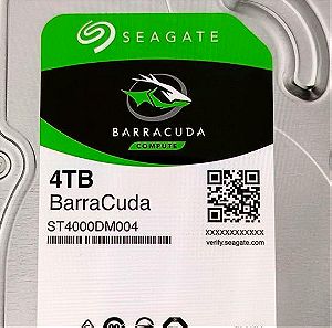 Σκληρός δίσκος HDD 4TB 3.5" Seagate Barracuda Compute
