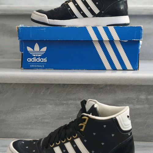 Adidas Originals Midiru Court MID 2.0 W sneakers like new, black and white
