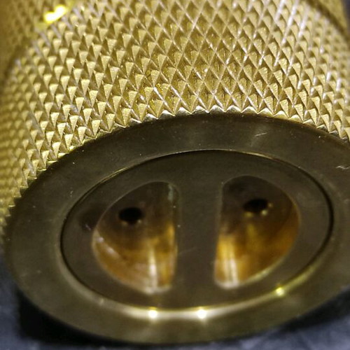 Purge Gold 21700 mechanical mod like new with Ashgard Black 28mm extra deck