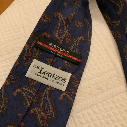 Erredieci tie 100% silk in excellent condition