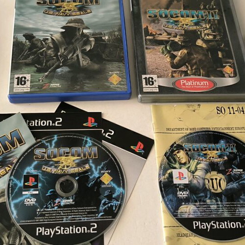Playstation 2 Socom US Navy Seals Collector's Edition μεταχειρισμένο, ολλανδική έκδοση