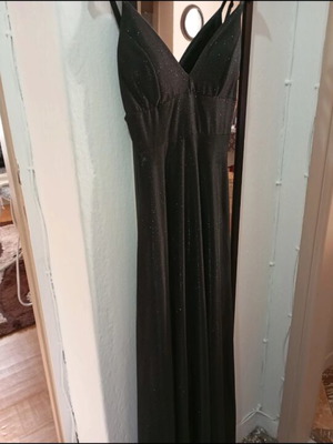Maxi dress size L black new