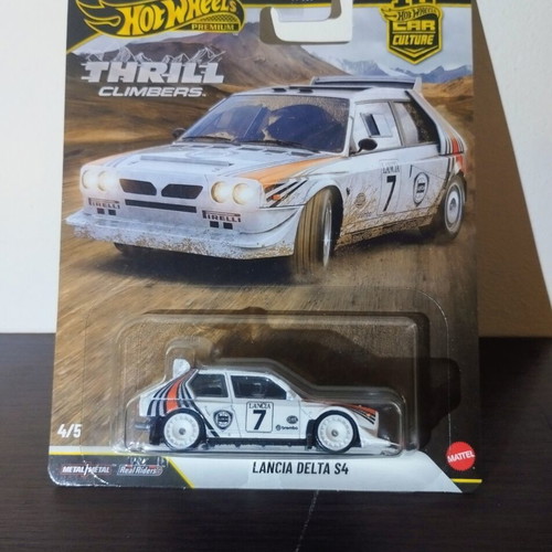 Hot Wheels Lancia Delta S4 and Lancia Rallye 037 toy cars